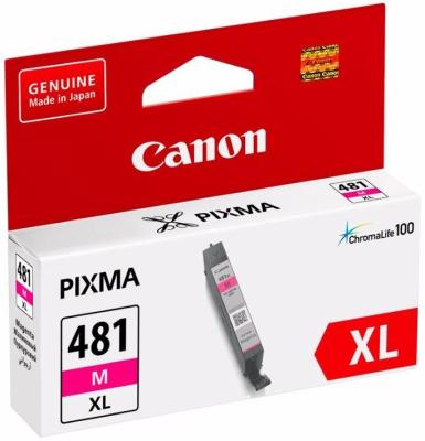 Картридж Canon CLI-481XL M 466стр Пурпурный