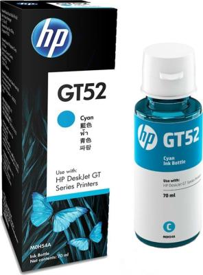Ёмкость с чернилами HP M0H54AE  (GT52) МФУ HP DeskJet GT 5810 (X3B11A)/GT 5820 (X3B09A)  и Ink Tank 315/415/319/419. Голубой. 8000 страниц.