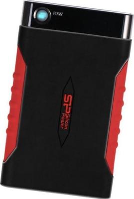 Внешний жесткий диск 2.5" USB3.0 2 Tb Silicon Power A15 Armor SP020TBPHDA15S3L черный/красный
