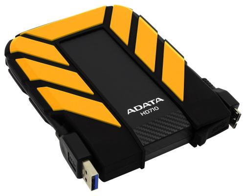 Внешний жесткий диск 2.5" 1 Tb USB 3.0 ADATA AHD710P-1TU31-CYL желтый
