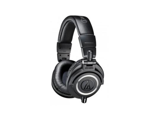 Наушники Audio-Technica ATH-M50X Black Проводные / Накладные / Черный / 15 Гц - 28 кГц / 99 дБ / Одностороннее / Mini-jack / 3.5 мм