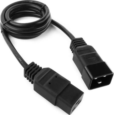Кабель питания 1.5м 16А Gembird PC-189-C19 черный с заземлением
