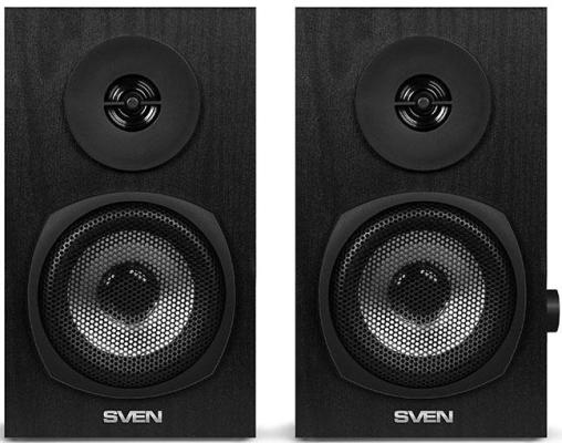 Колонки Sven SPS-575  Black чёрный, 2.0, USB, мощность 2x3 Вт(RMS)