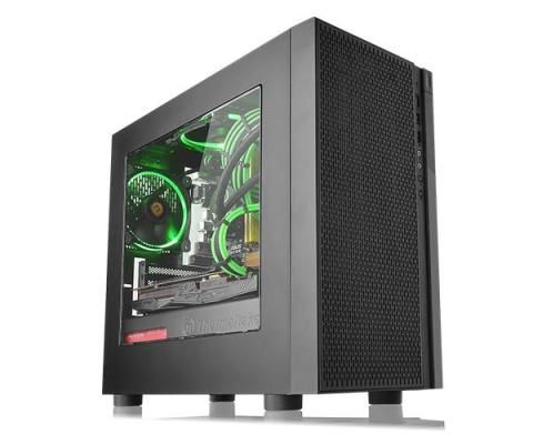 Корпус Thermaltake Versa H18 Black w/o PSU,Window,CA-1J4-00S1WN-00