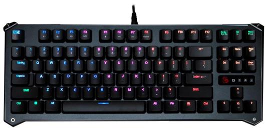 Клавиатура A4Tech B930 механическая черный USB Gamer LED