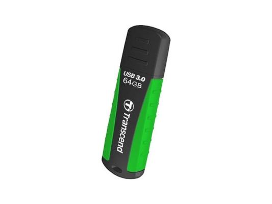 Флешка USB 64Gb Transcend Jetflash 810 TS64GJF810 черный/зеленый