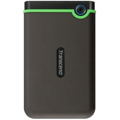 Внешний жесткий диск 2.5" 1 Tb USB 3.0 Transcend TS1TSJ25M3S зеленый серый
