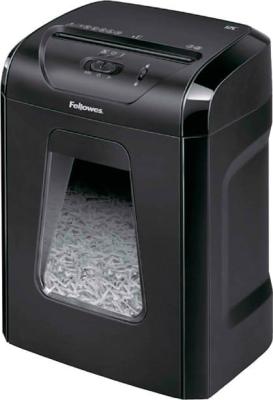 Шредер Fellowes Powershred 12C, DIN P-4, 4х40мм, 12лст., 18лтр., Safety Lock