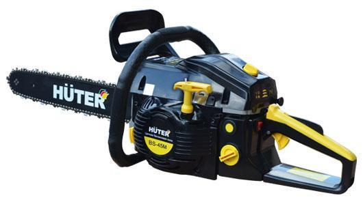 Бензопила HUTER BS-45М  1,7кВт 45см3 шина 16" цепь 3/1.3м бак 0.55л