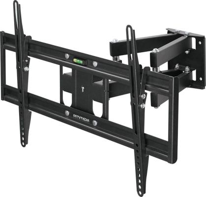 Кронштейн Arm media PT-16 Black настенный для TV 26"-65", max 50 кг, 3 ст св., нак. 0-12°, пов. 160°, от ст. 90-445 мм. max VESA 600x400 мм.