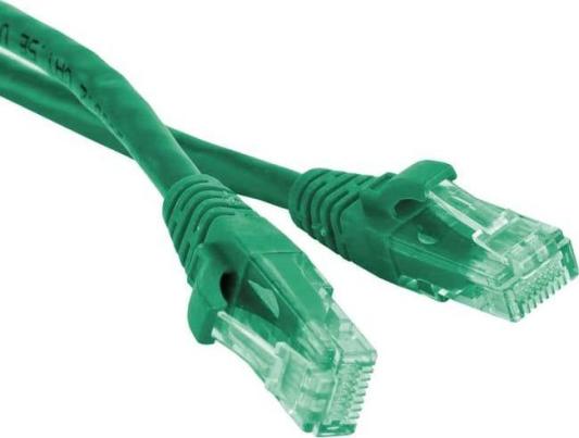 Патч-корд RJ45 - RJ45, 4 пары, UTP, категория 5е, 0.5 м, зеленый, TWT TWT-45-45-0.5-GN