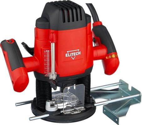 Фрезер ELITECH Ф 1355Э  1300Вт. 11000-23000об\\м. ход-55мм. цанга-8мм. 3.7кг. кор. свет. направл