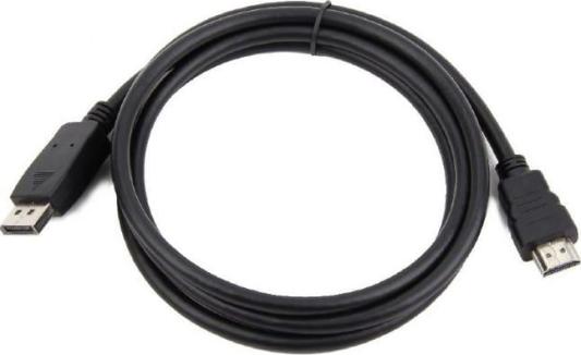 Кабель DisplayPort 10м Cablexpert CC-DP-HDMI-10M круглый черный
