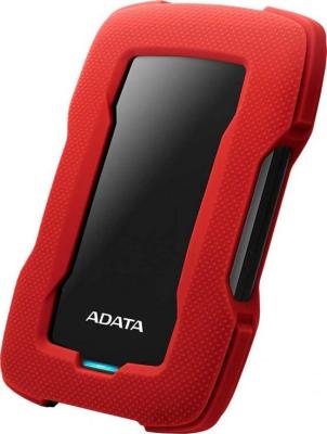 Внешний жесткий диск 2.5" 2 Tb USB 3.1 ADATA AHD330-2TU31-CRD HD330 красный