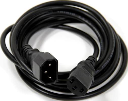 Кабель монитор - компьютер 220V (UPS - устройство) <VDE 3G*0.75mm2 VCOM <CE001-CU0.75-1.8, 1.8м