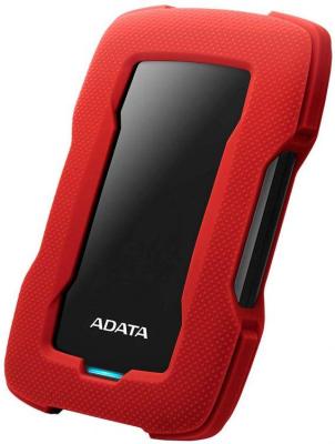 Внешний жесткий диск 2.5" 1 Tb USB 3.1 ADATA AHD330-1TU31-CRD HD330 красный