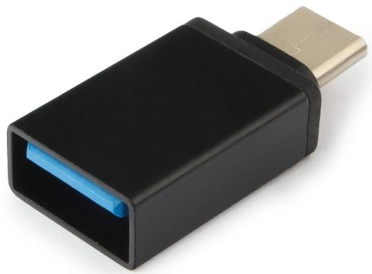 Переходник USB 2.0 Type-C Cablexpert A-USB2-CMAF-01 черный