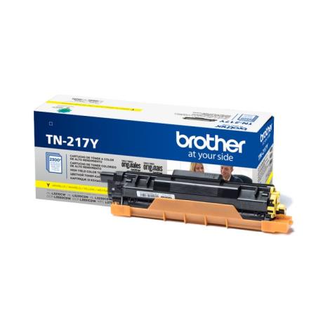 Тонер-картридж Brother TN217Y 2300стр Желтый