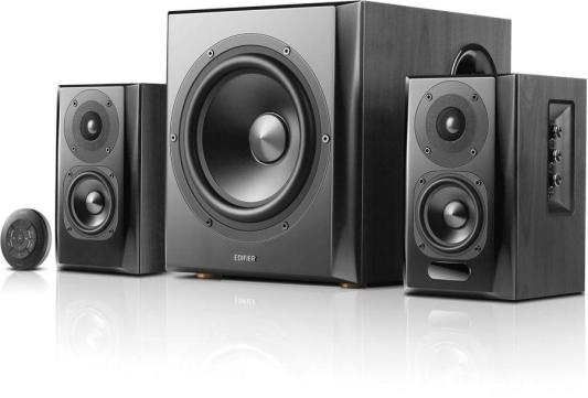 Колонки Edifier S351DB Black <2.1,150W RMS, дерево, Bluetooth aptX