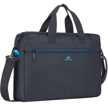 Сумка для ноутбука 16" Riva 8057 полиэстер черный
