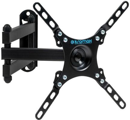 Кронштейн Kromax DIX-13 Black для LED/LCD TV 15"-42", max20кг, 5ст свободы, от стены 67-387 мм, max VESA 200x200 мм