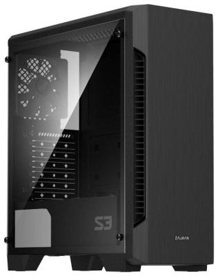 Корпус ATX Zalman S3 Без БП чёрный