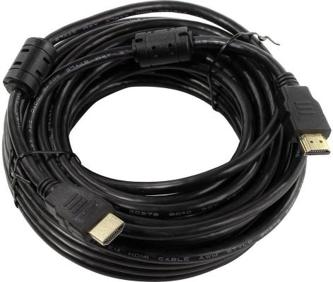Кабель HDMI 10м 5bites APC-200-100F круглый черный