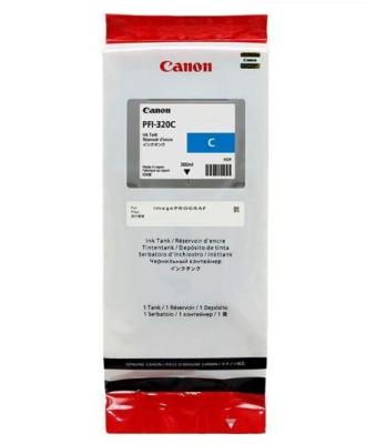 Картридж струйный Canon PFI-320 C 2891C001 голубой для Canon ТМ-серия