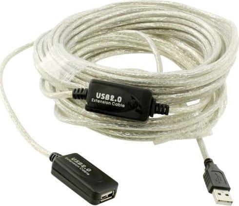 Кабель USB2.0-repeater, удлинительный активный <Am--Af 10м, Telecom <TUS7049-10M