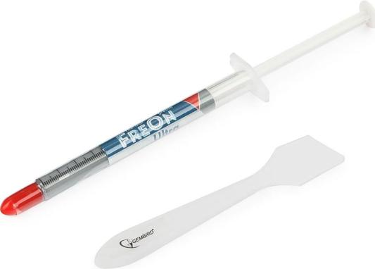 Термопаста Gembird FreOn Ultra GF-21-1.5 для радиаторов, 1,5гр, шприц