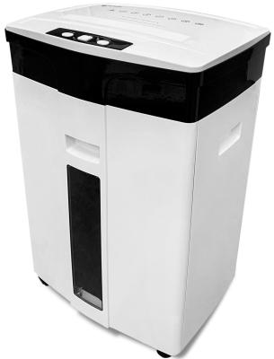 Шредер ГЕЛЕОС УМ28-5, DIN P-5 (5 ур-нь секр.), 28 литров, фрагмент 1,9х12мм, 13-14 лист (70г/м2), CD/пл.карты/скрепки/скобы,