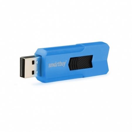 Внешний накопитель 8Gb USB Drive <USB2.0 Smartbuy STREAM Blue (SB8GBST-B)
