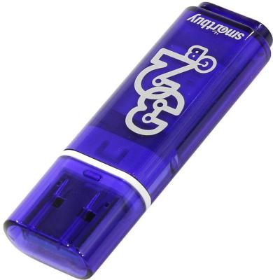 Внешний накопитель 32Gb USB Drive <USB3.0 Smartbuy Glossy series Dark Blue (SB32GBGS-DB)