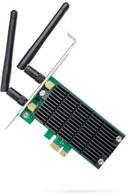 Сетевой адаптер WiFi TP-Link Archer T4E AC1200 PCI Express (ант.внеш.съем) 2ант.