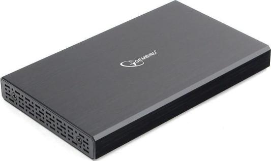 Внешний корпус 2.5" Gembird EE2-U3S-55, чёрный, USB 3.0, SATA, алюминий