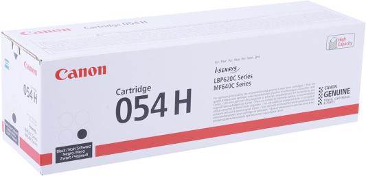 Картридж Canon 054H BK 3100стр Черный