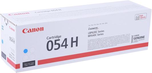 Картридж Canon 054H C 2300стр Голубой