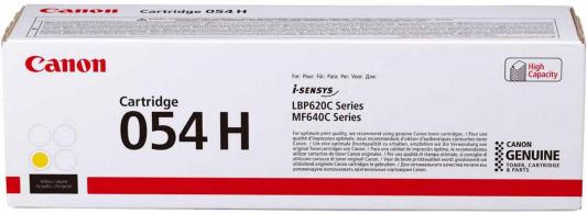 Картридж Canon 054HY 2300стр Желтый