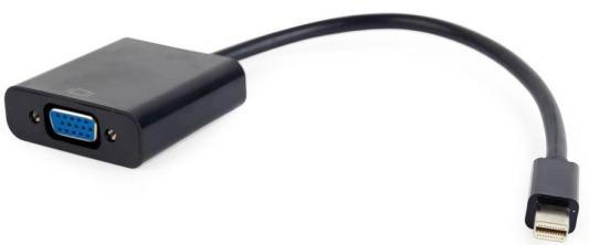 Переходник miniDisplayPort - VGA, Cablexpert A-mDPM-VGAF-02, 20M/15F, длина 15см, черный, пакет