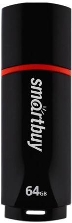 Внешний накопитель 64Gb USB Drive <USB2.0 Smartbuy Crown Black (SB64GBCRW-K)