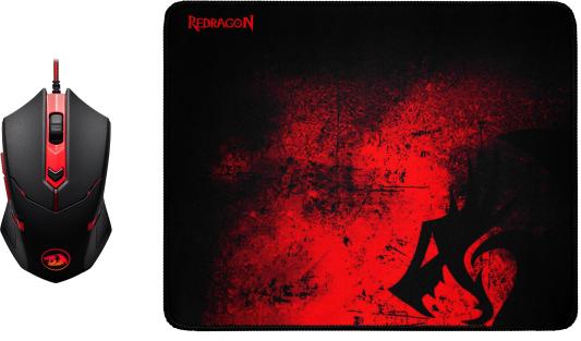 Игровой набор Мышь + Ковер M601BA RU, Redragon