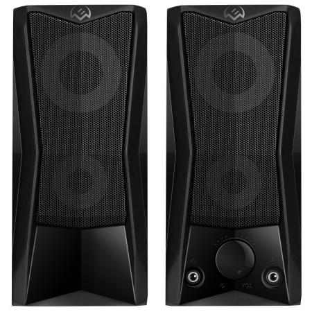 Колонки Sven 445, чёрный, USB, 2.0,2x3 Вт(RMS), подсветка