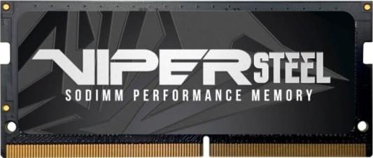 Оперативная память для ноутбука Patriot Viper Steel SO-DIMM 8Gb DDR4 2666 MHz PVS48G266C8S