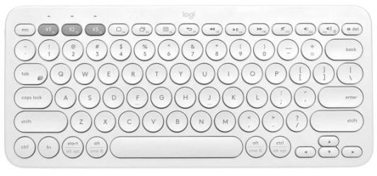 (920-009589) Клавиатура Беспроводная Logitech Wireless Bluetooth Multi-Device Keyboard K380 White
