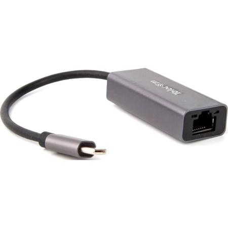 Адаптер USB Type-C TELECOM TU320M RJ-45 USB Type-C серый