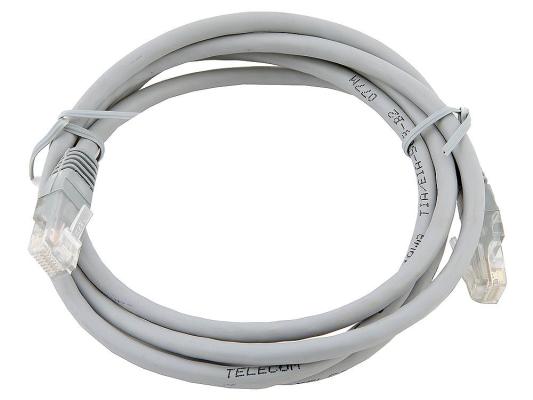 Патч-корд 5E категории серый 1.5м