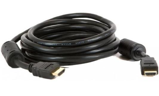 Кабель HDMI 5м 5bites APC-014-050 круглый черный