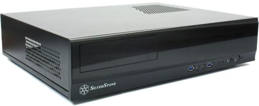 Корпус microATX SilverStone HTPC Milo ML03B Без БП чёрный