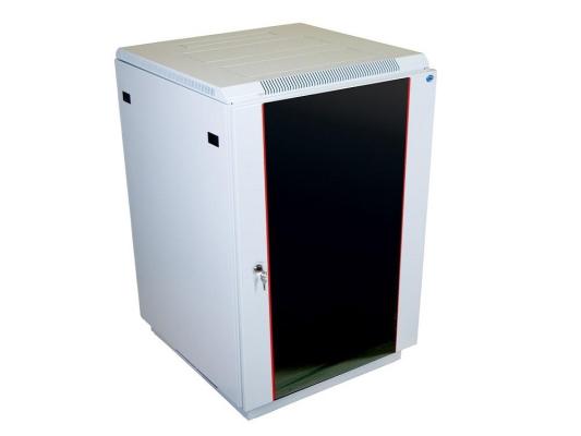 Шкаф напольный 18U ЦМО ШТК-М-18.6.8-1AAA 600x800mm дверь стекло 2 коробки