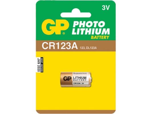 Батарейки GP CR123A CR123A 1 шт